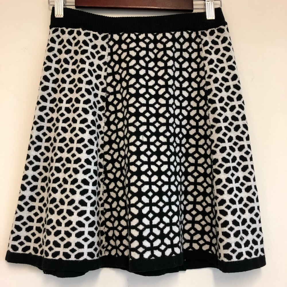 k. by kersh Knit Cotton Patterned Skirt